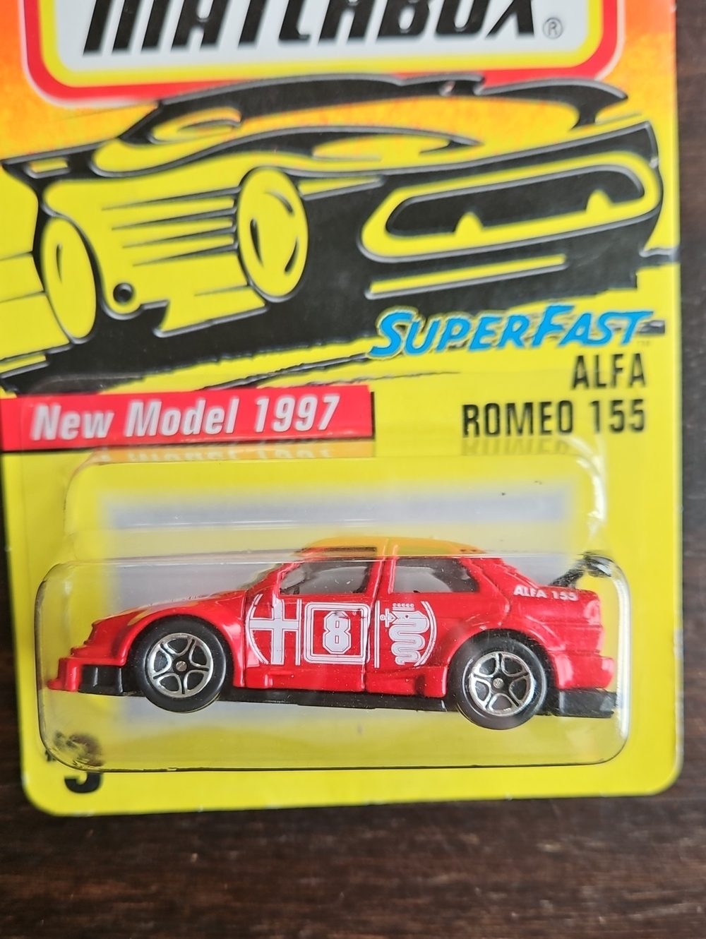"Alfa Romeo 155" 1997 Matchbox Vehicle
